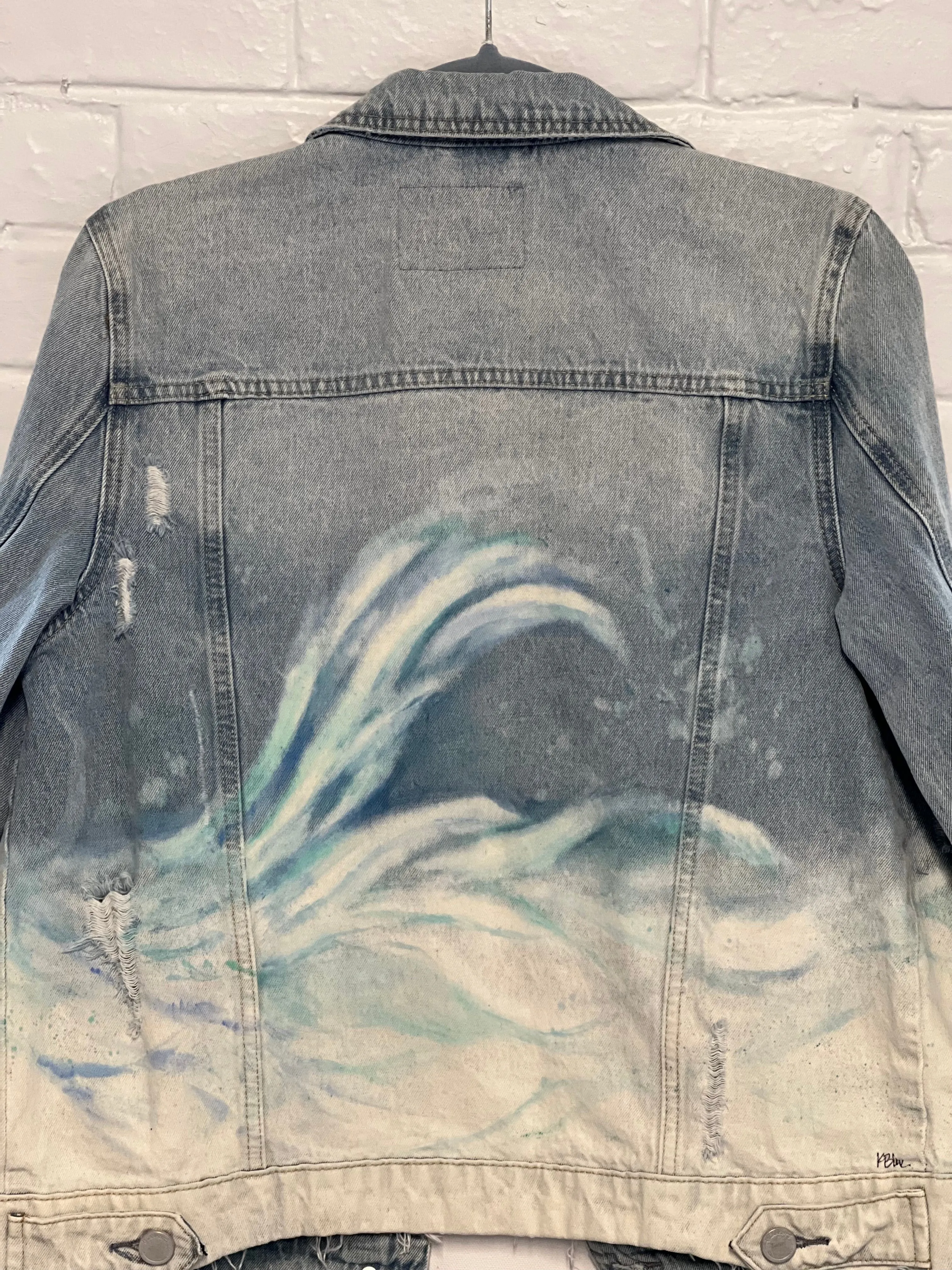 -SALE- WAVE Denim Jacket (M)