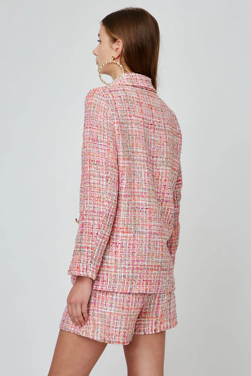 ΣΑΚΑΚΙ TWEED ΜΕ ΧΡΥΣΑ ΚΟΥΜΠΙΑ
