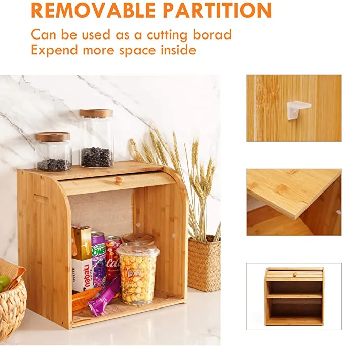 2 Layers Bread Box