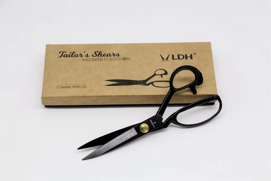 9" Midnight Edition LDH Fabric Shears