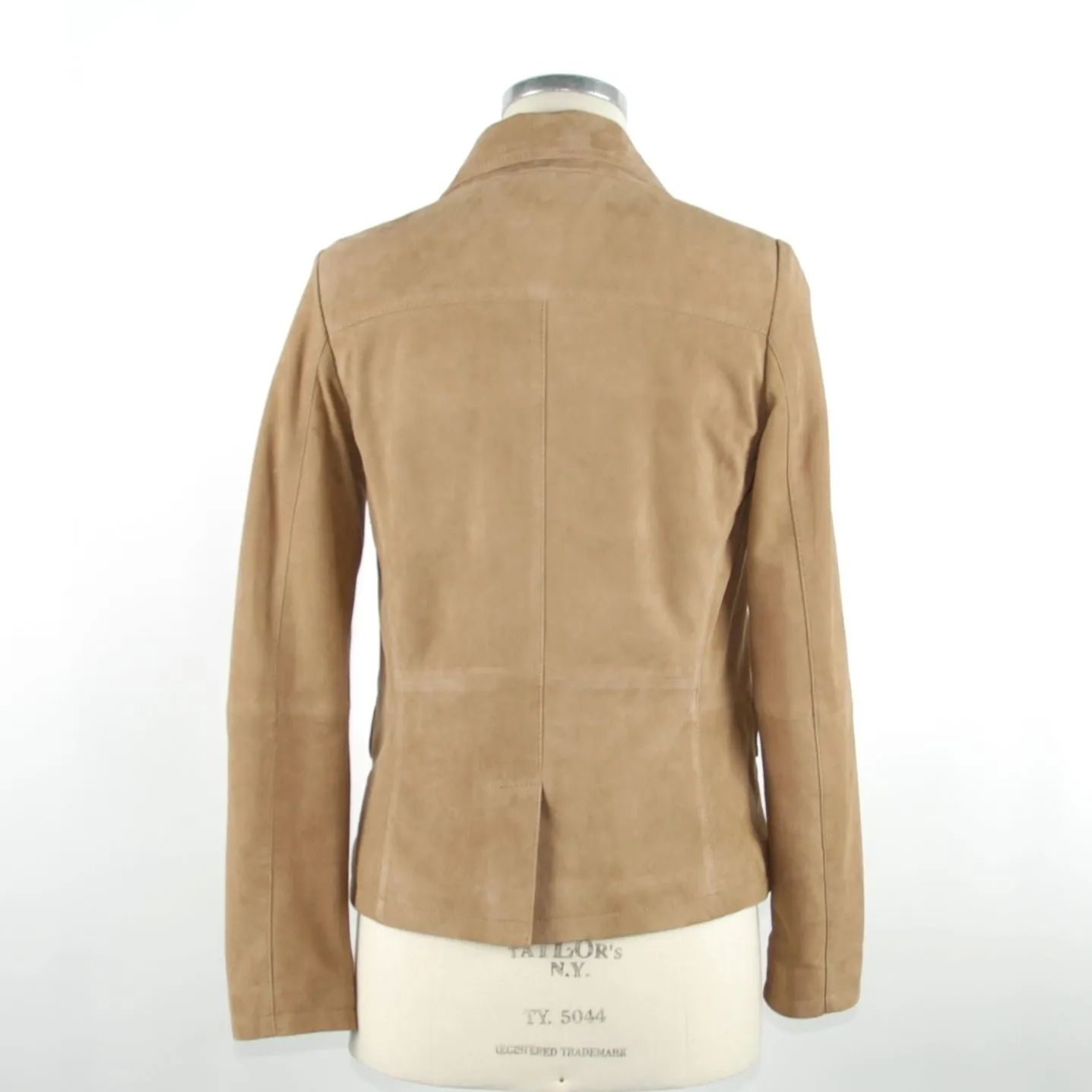 Beige Vera Leather Jackets & Coat