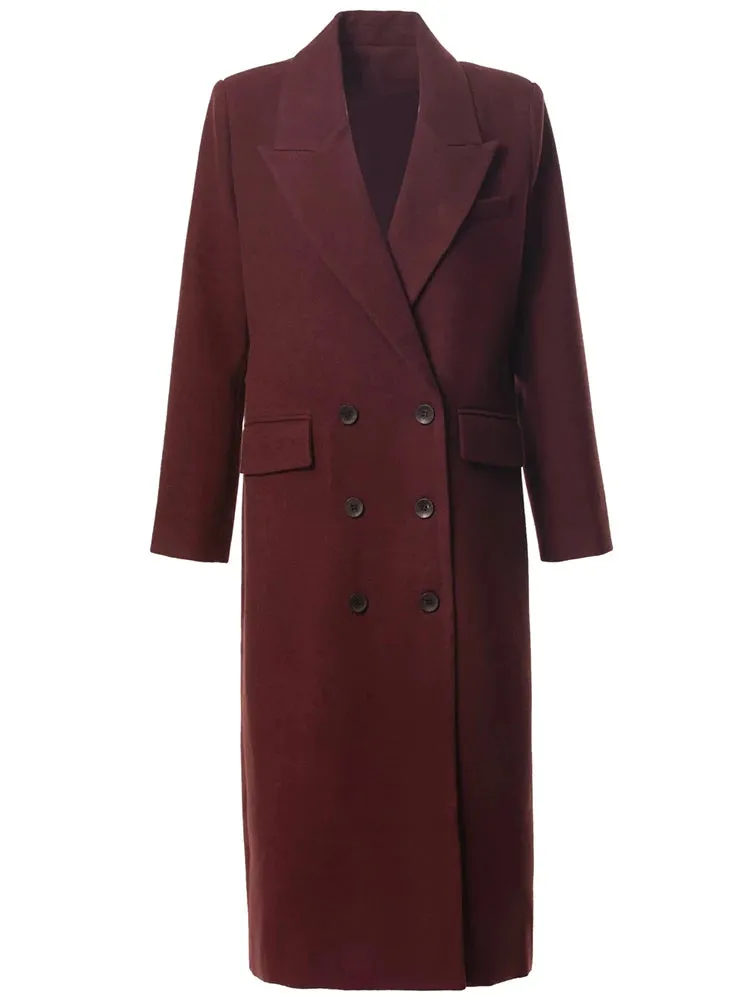 Belen Double-Breasted Coat