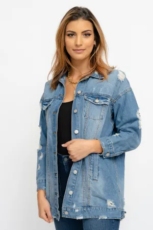 Best years DENIM DESTROYED JACKET