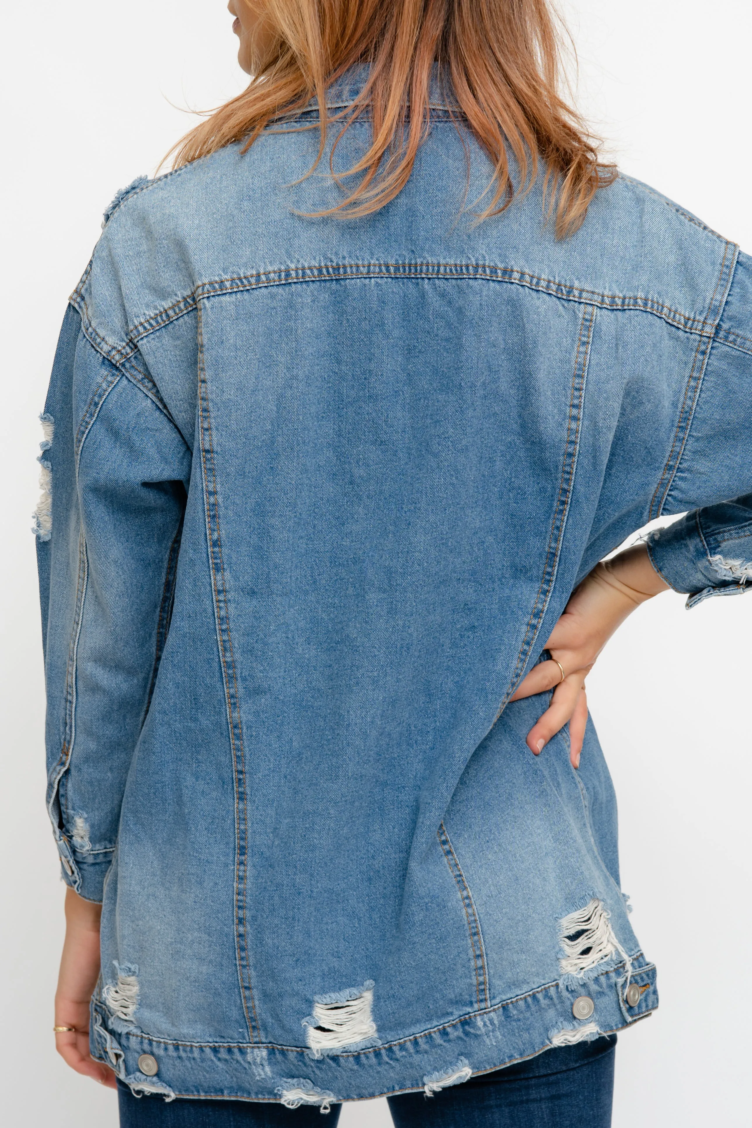 Best years DENIM DESTROYED JACKET