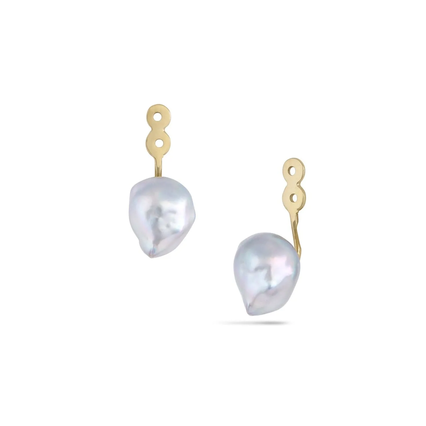 Blue Akoya Andromeda Ear Jackets