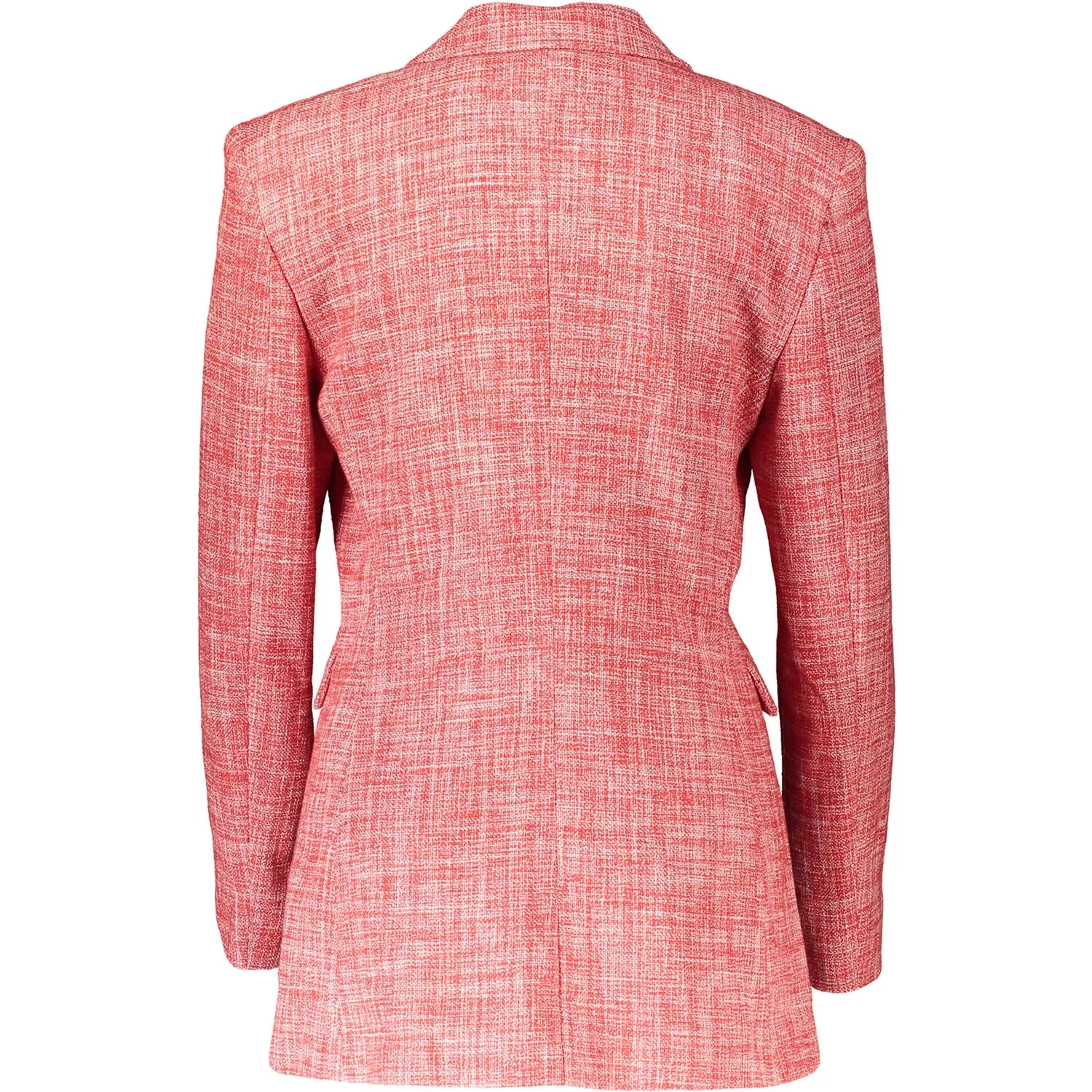 BOUTIQUE MOSCHINO  Red & White Flecked Printed Blazer