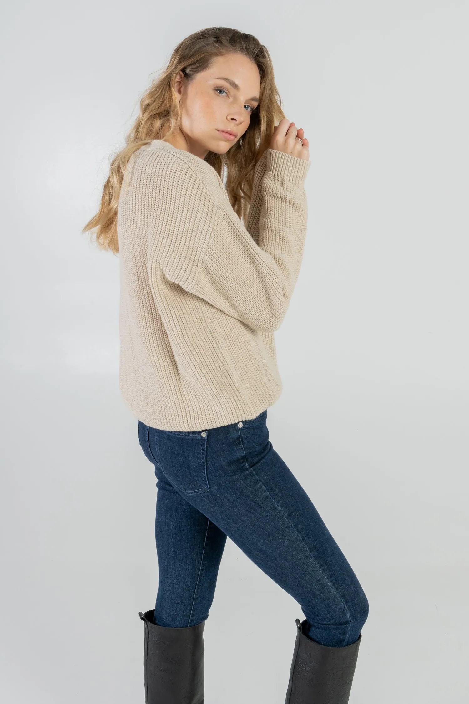 Cardigan Beige