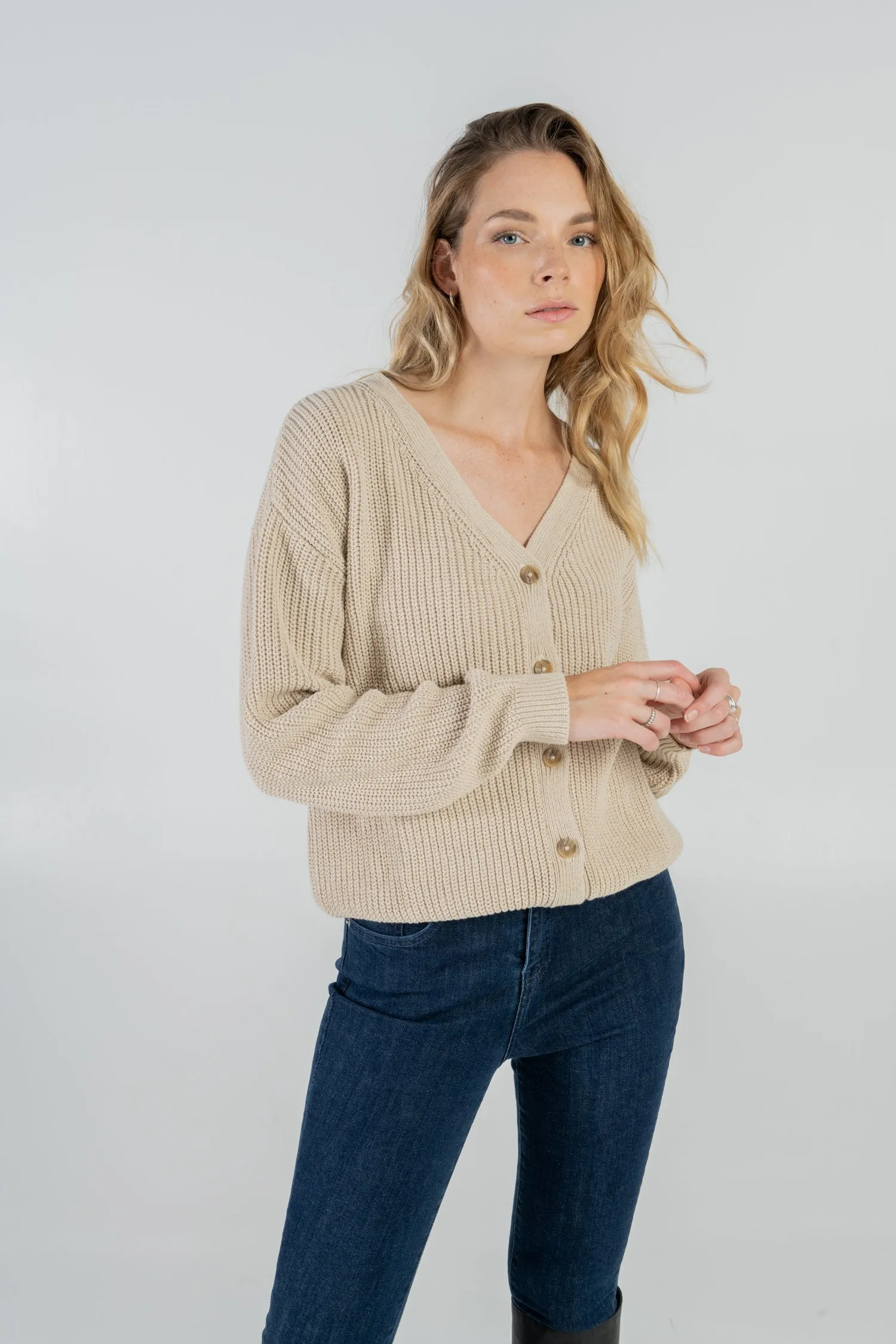 Cardigan Beige
