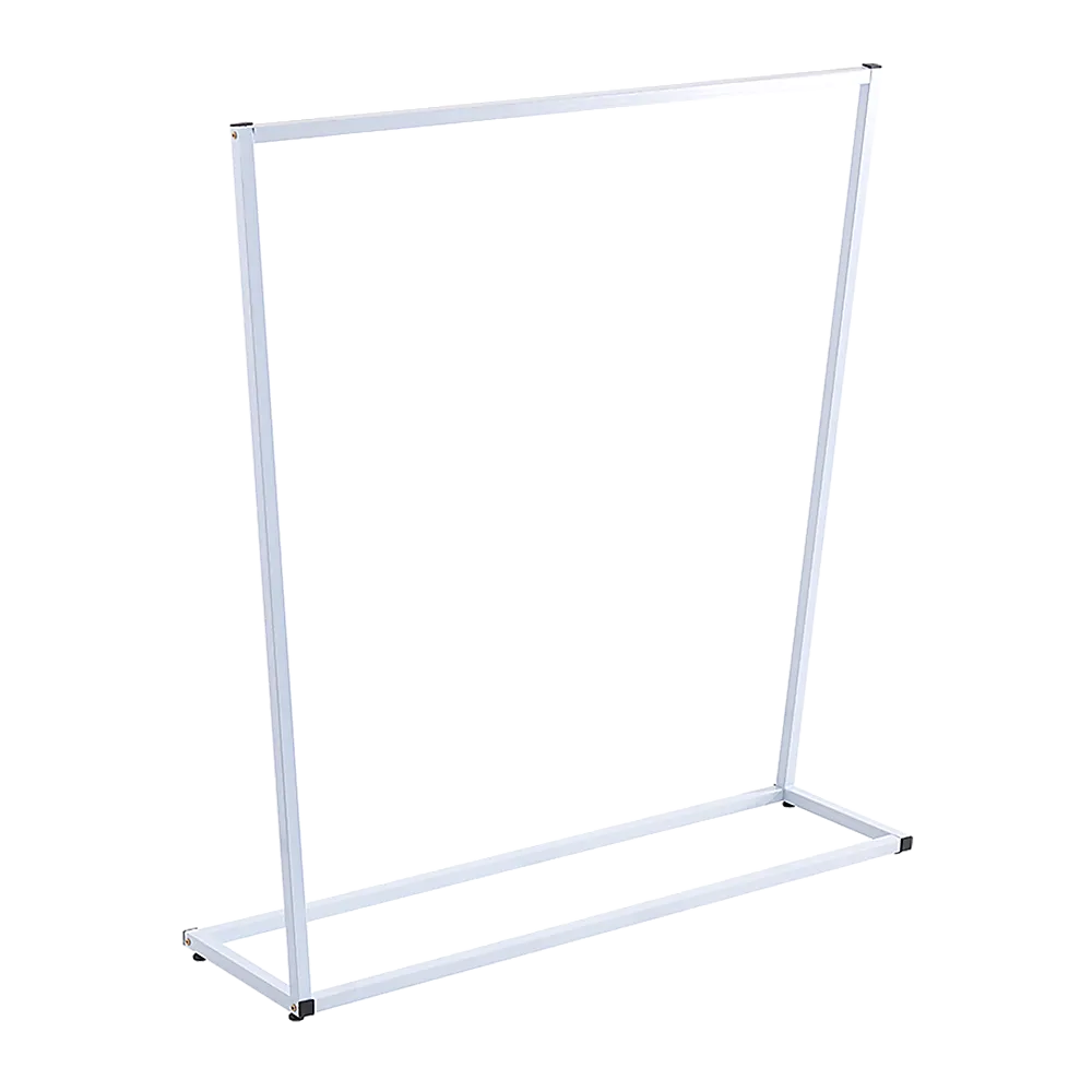 Clothing Garment Rack Commercial Retail Shop - White