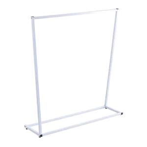 Clothing Garment Rack Commercial Retail Shop - White