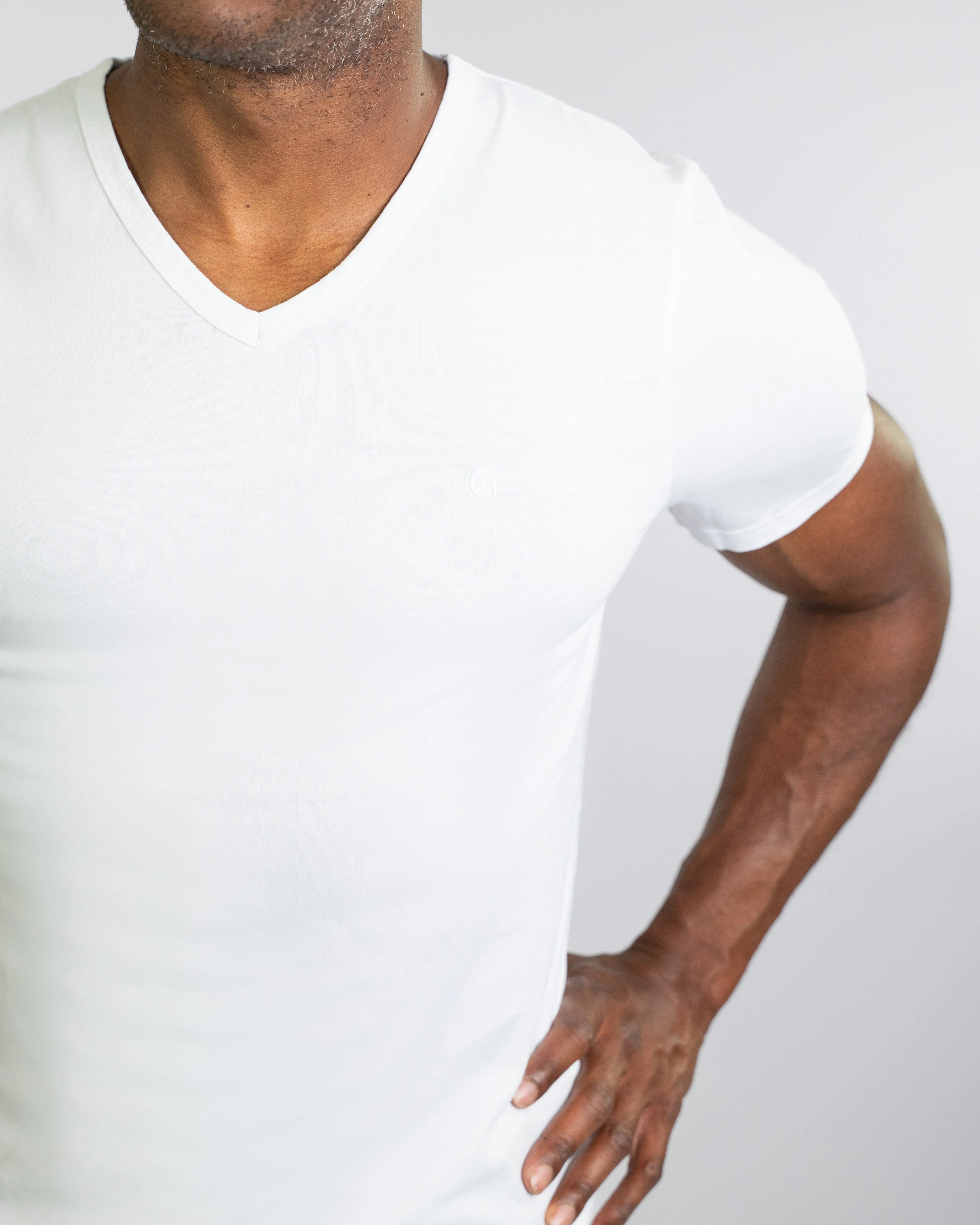 Den afslappede | V-neck T-shirt