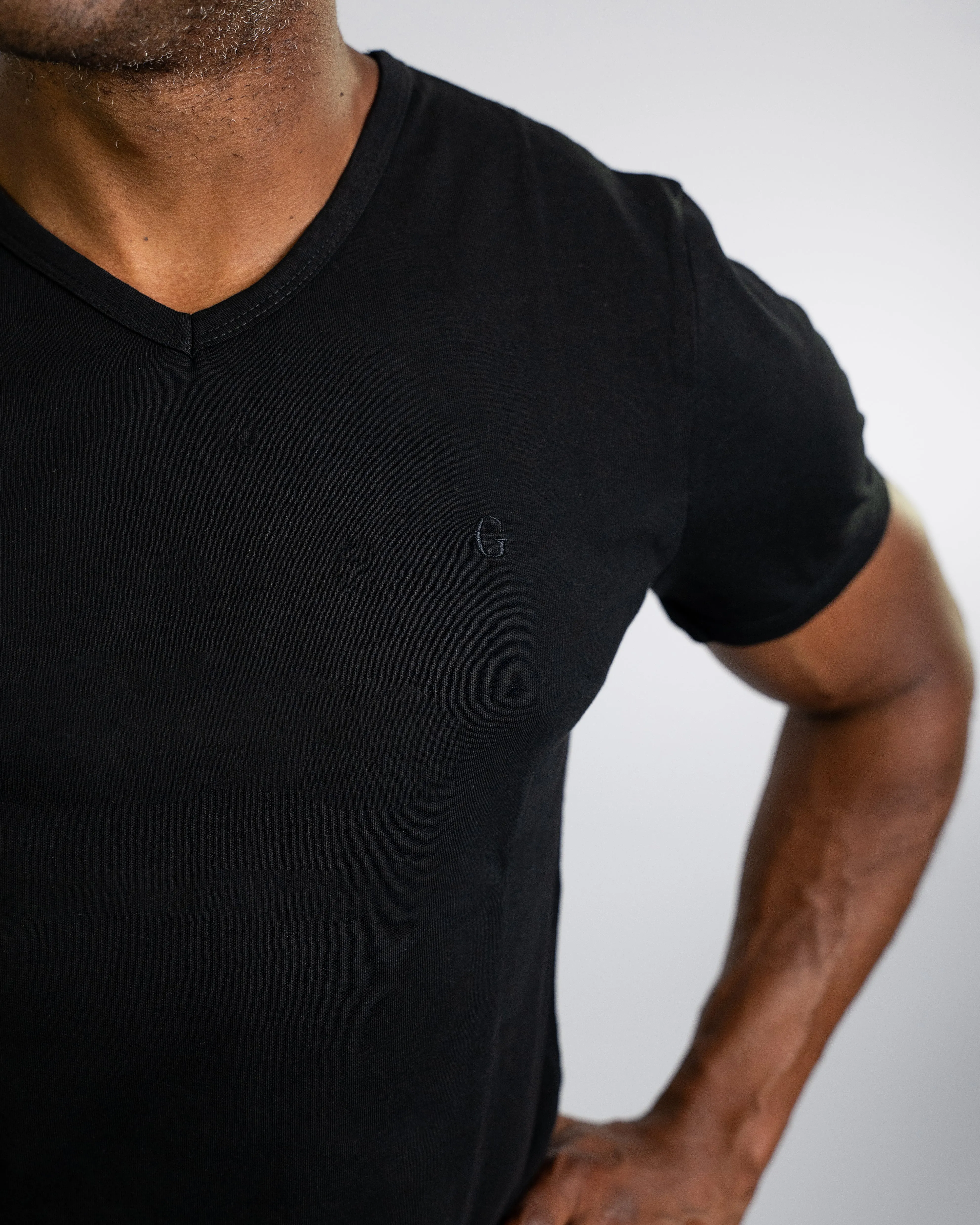 Den afslappede | V-neck T-shirt