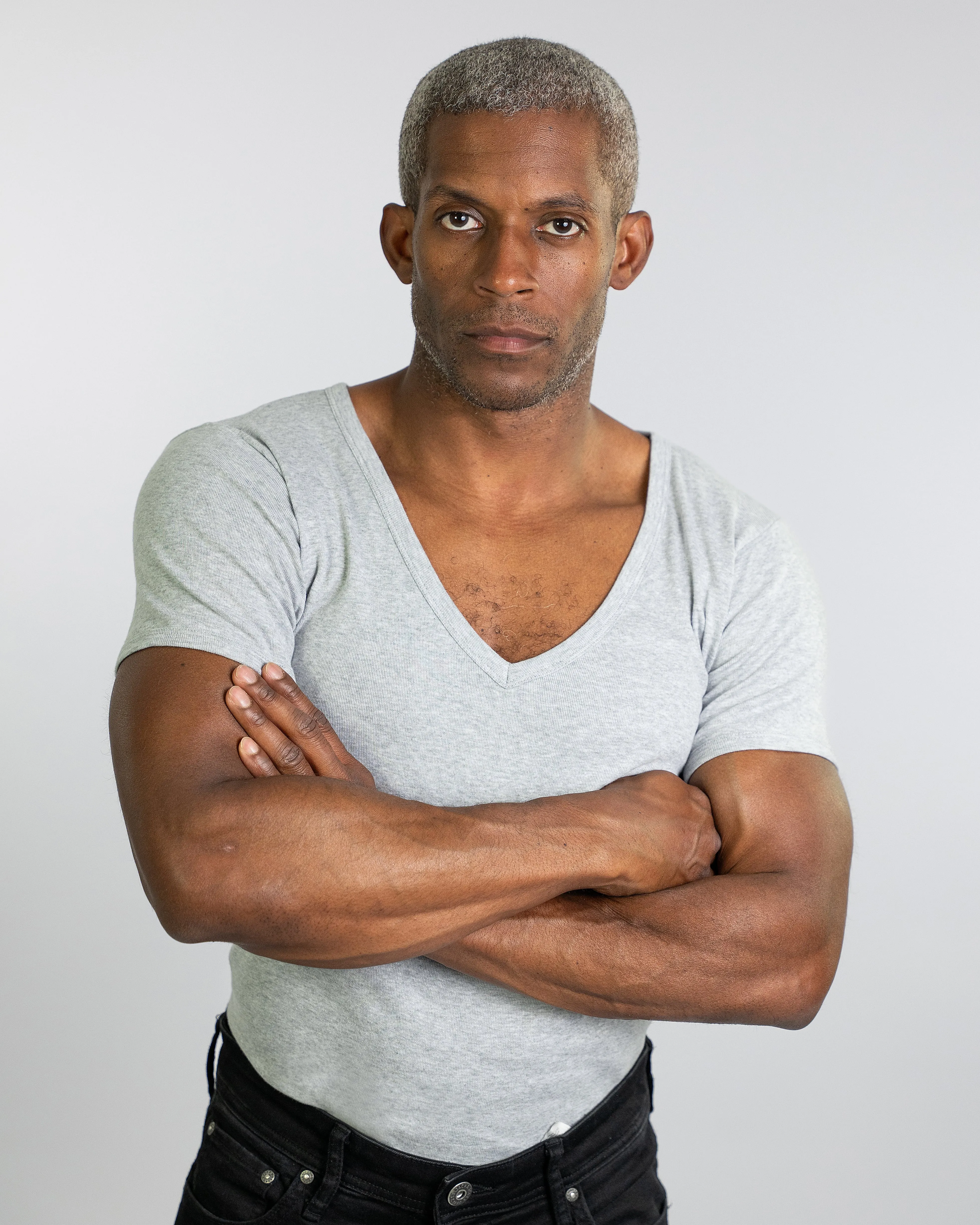Den italienske | Dyb V-neck undertrøje