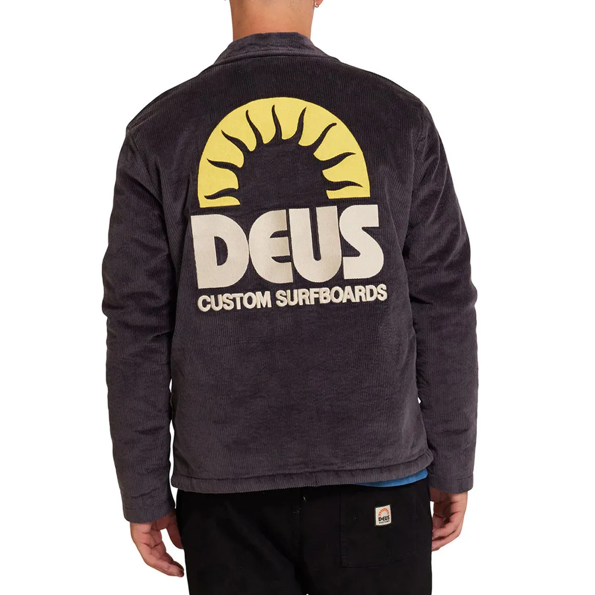 Deus Ex Machina - Giacca Stokes Coach Anthracite - DMF246571 - ANTHRACITE
