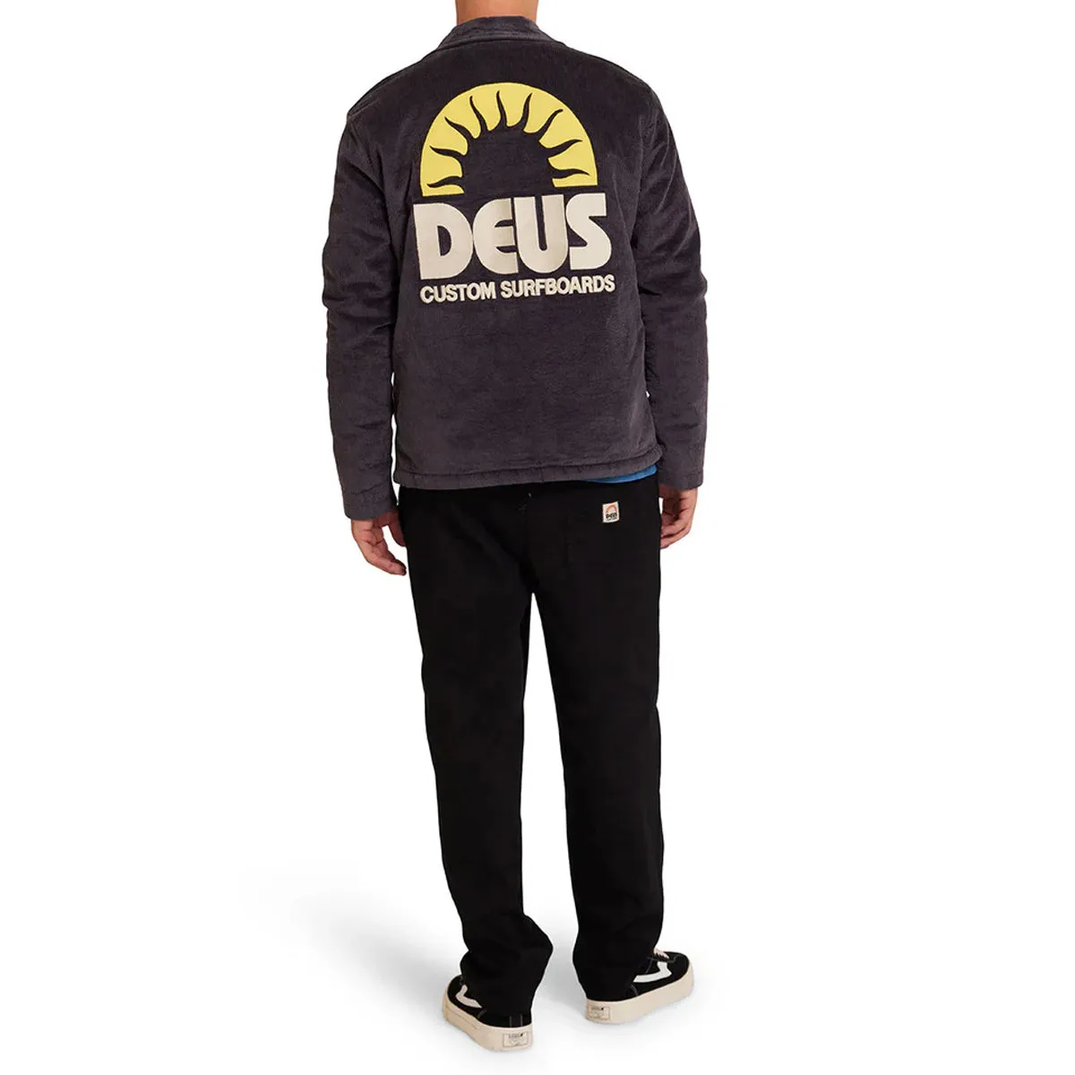 Deus Ex Machina - Giacca Stokes Coach Anthracite - DMF246571 - ANTHRACITE
