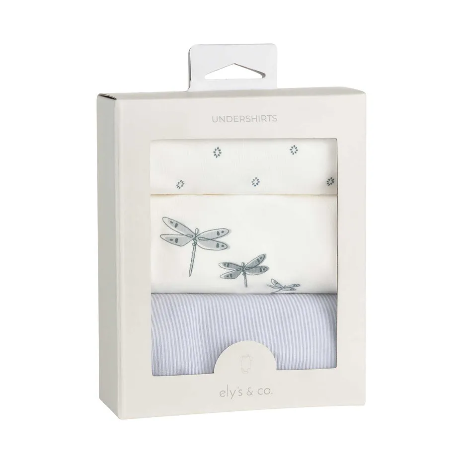 Ely's & Co. Jersey Cotton Short Sleeve Undershirts (3 Pack)