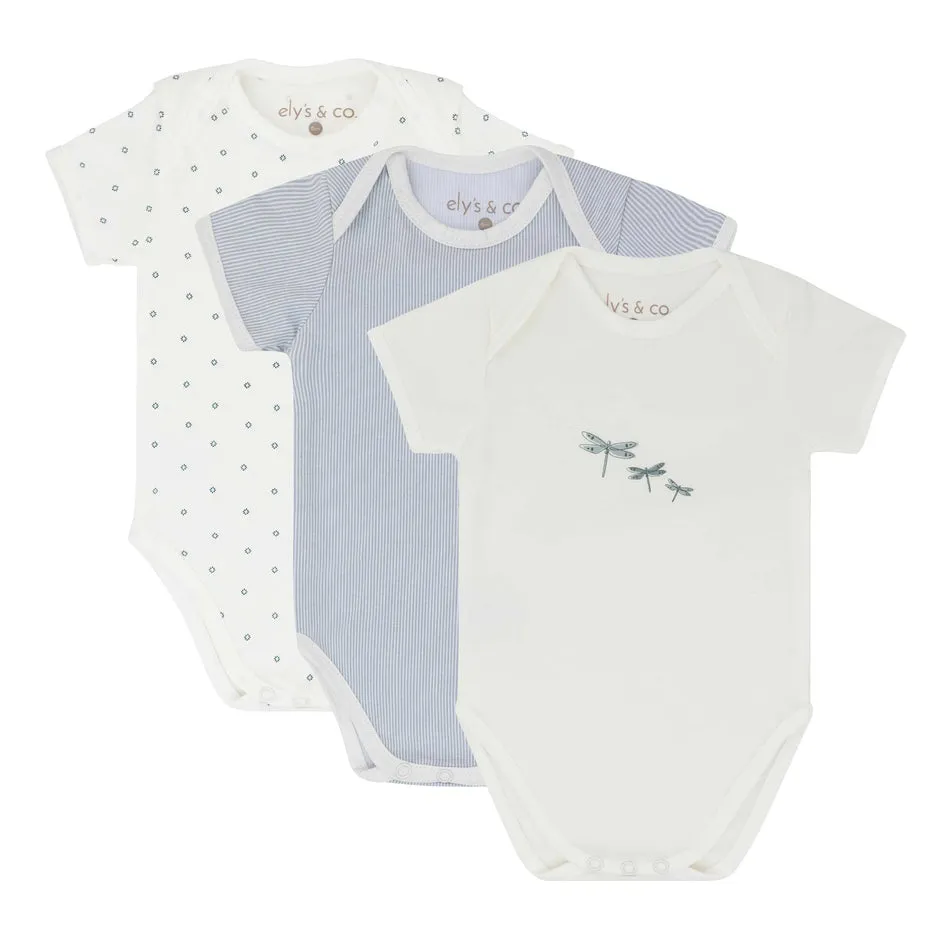 Ely's & Co. Jersey Cotton Short Sleeve Undershirts (3 Pack)