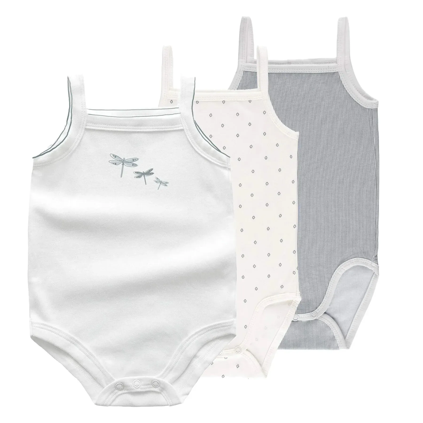 Ely's & Co. Jersey Cotton Spaghetti Strap Undershirts (3 Pack)