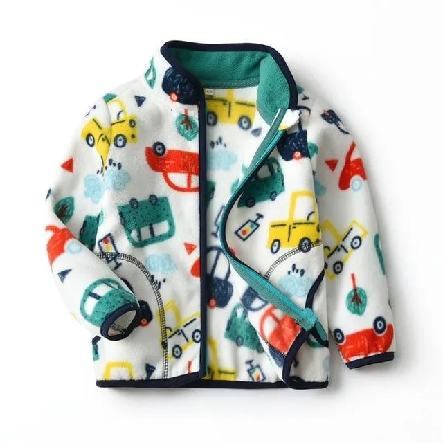 Fun Prints Fleece Jackets