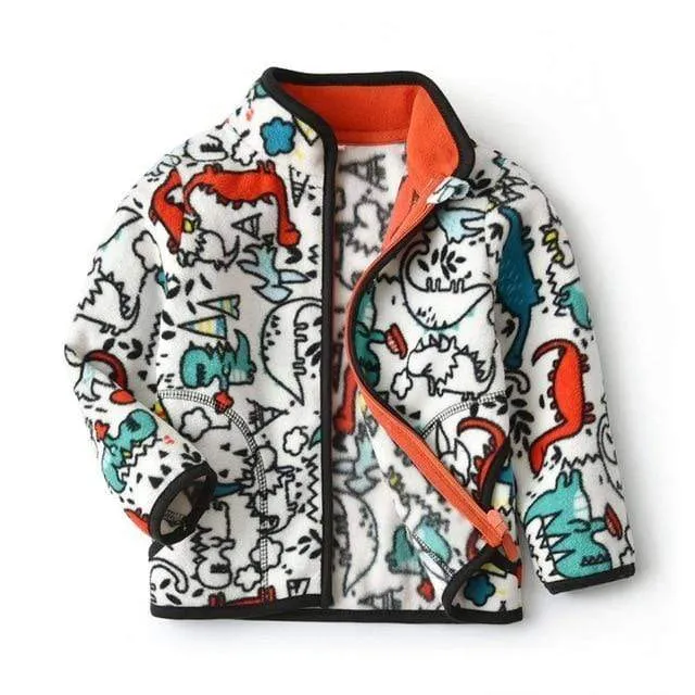 Fun Prints Fleece Jackets