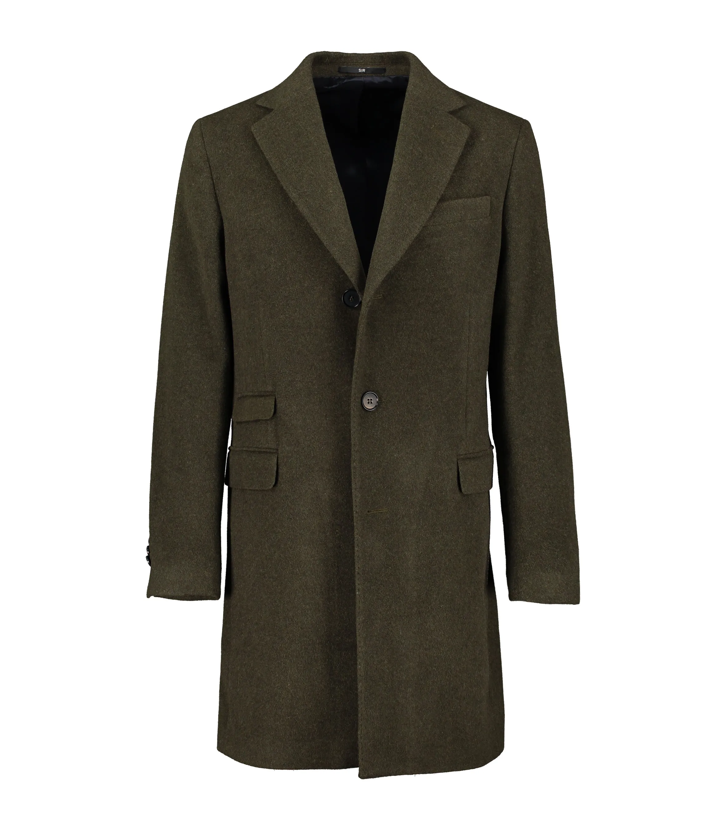 Hefner Green Coat