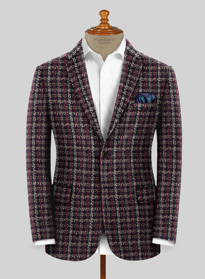 Italian Masin Boucle Wool Jacket