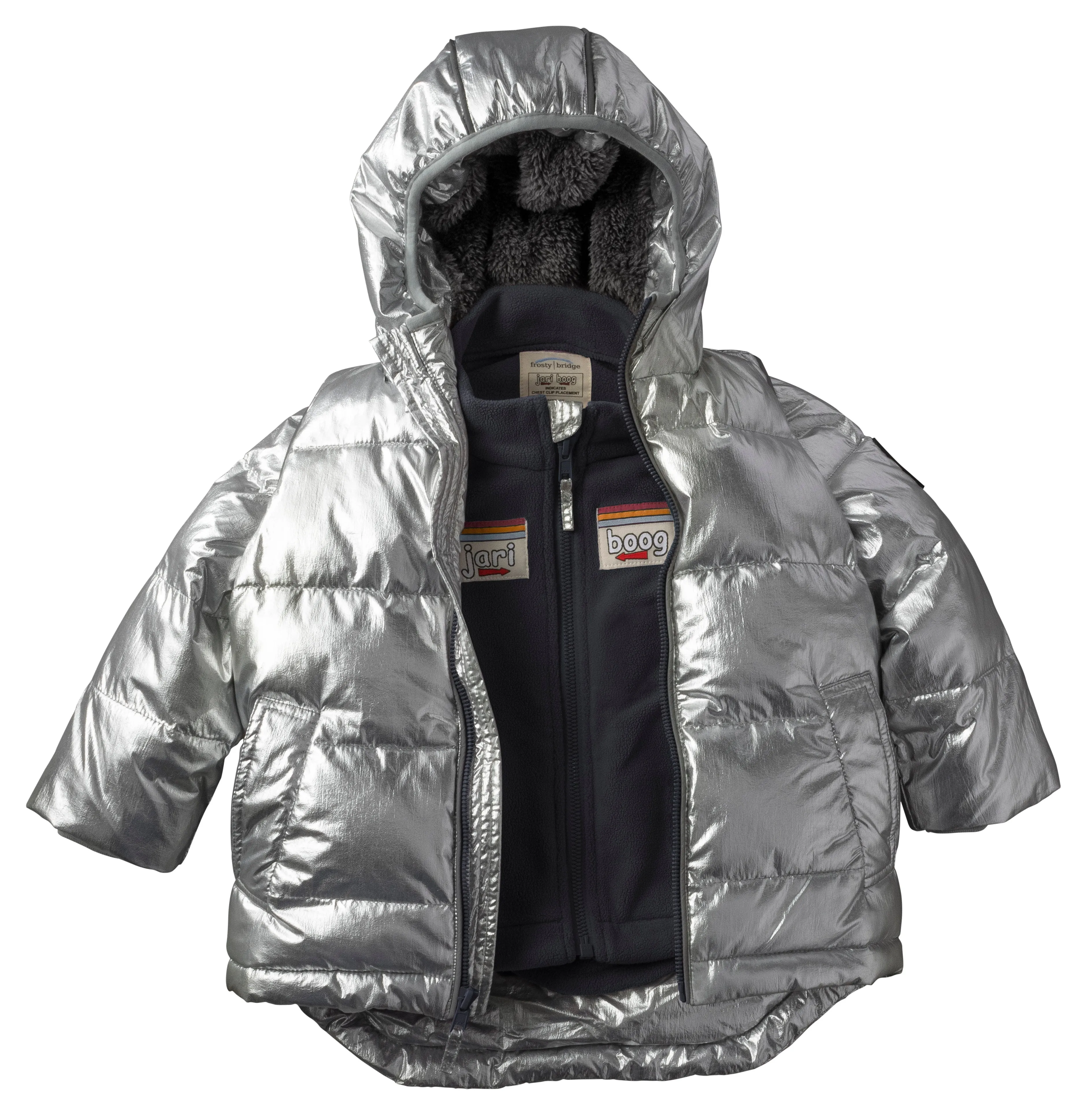 Jariboog Coat - Steel Blue