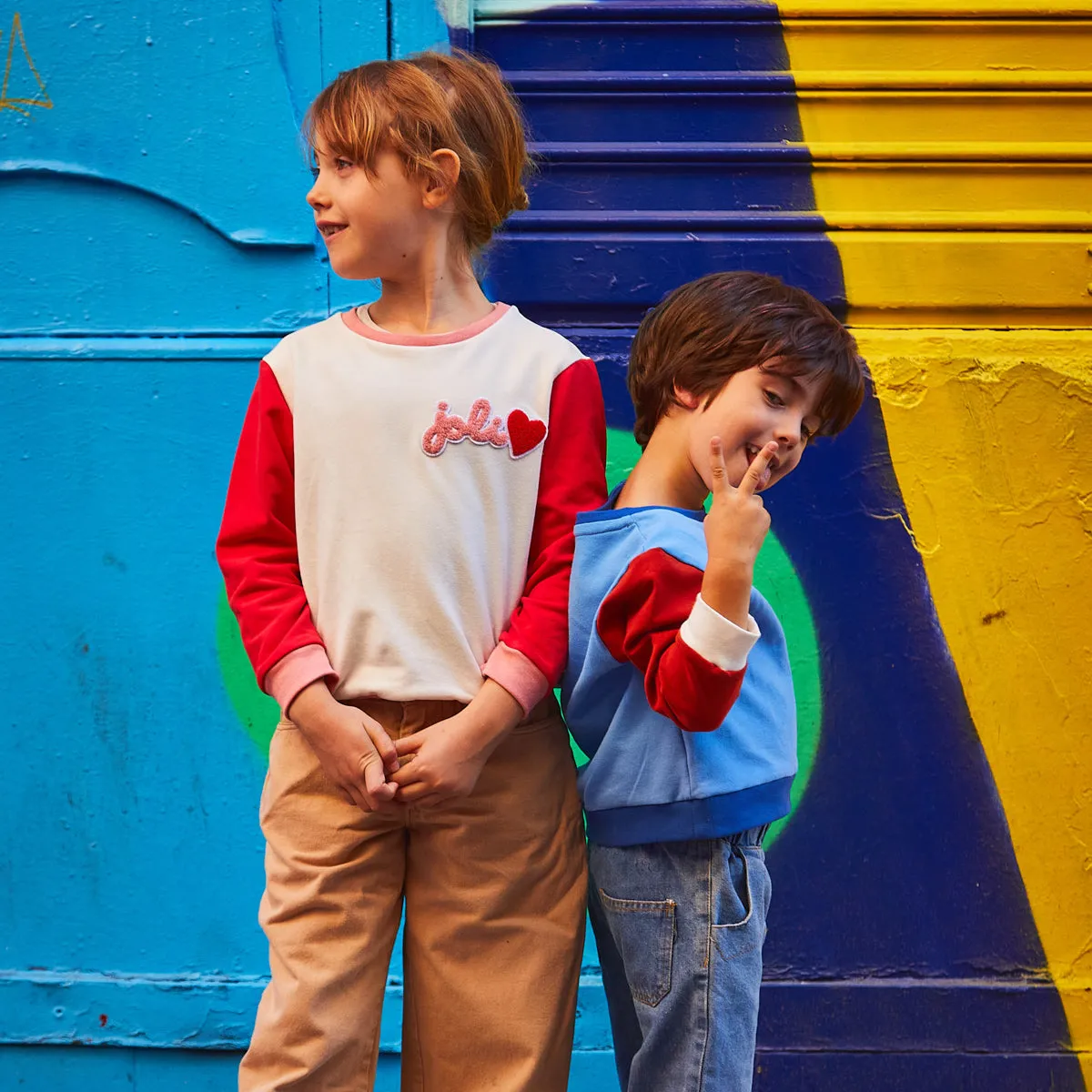 JASMIN sweatshirt/dress - kids 3/12- Paper Sewing Pattern