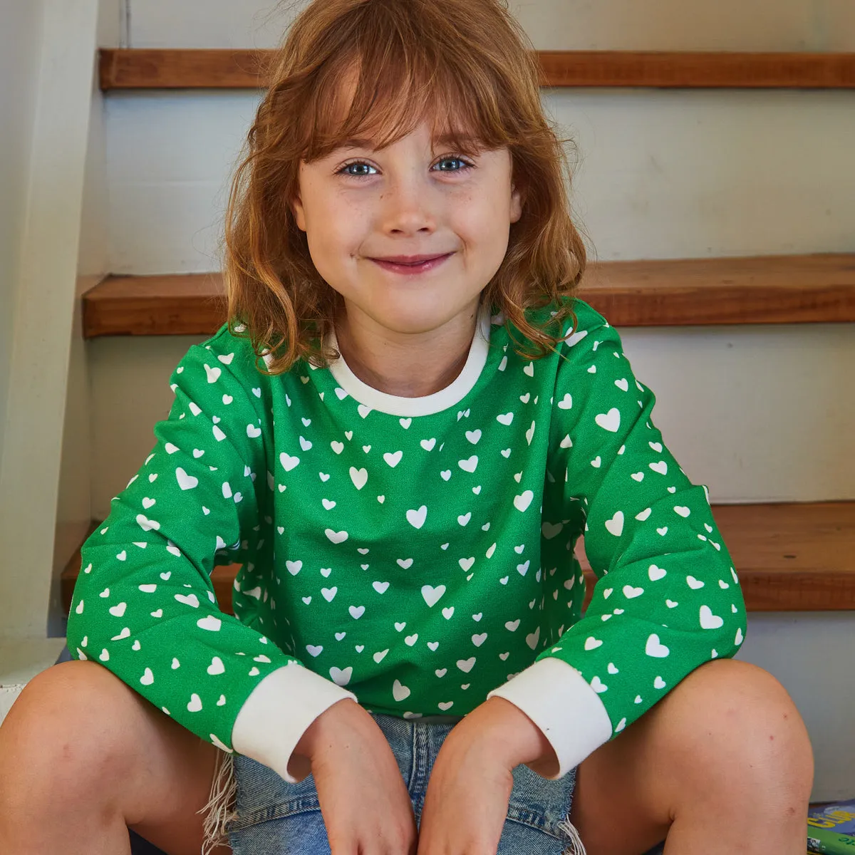 JASMIN sweatshirt/dress - kids 3/12- Paper Sewing Pattern