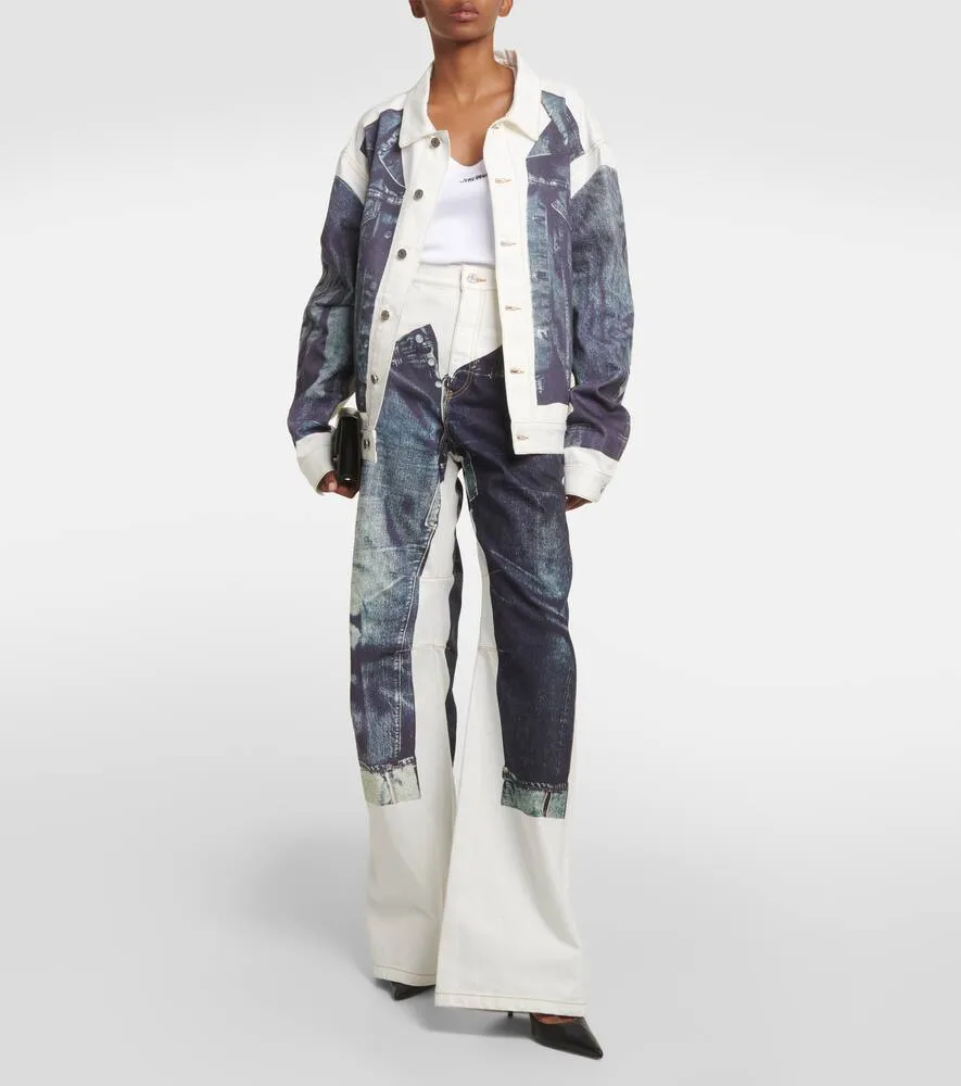 Jean Paul Gaultier Tattoo denim jacket