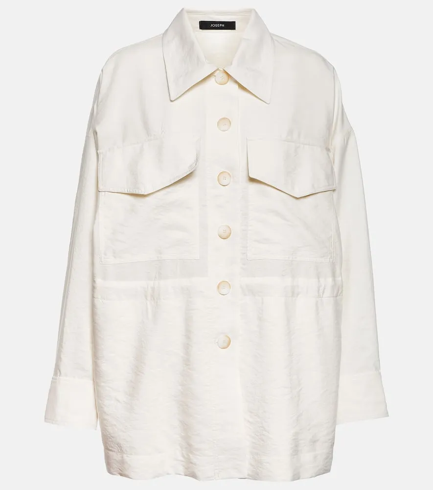 Joseph Wellbeck silk-blend twill jacket