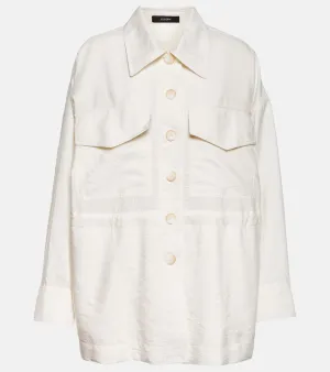 Joseph Wellbeck silk-blend twill jacket