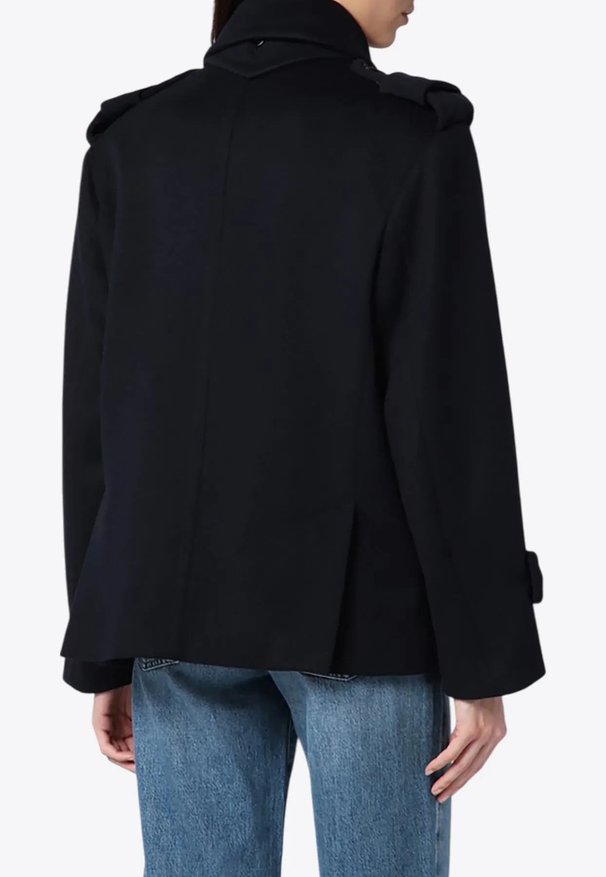 Laveno Double-Breasted Wool Coat