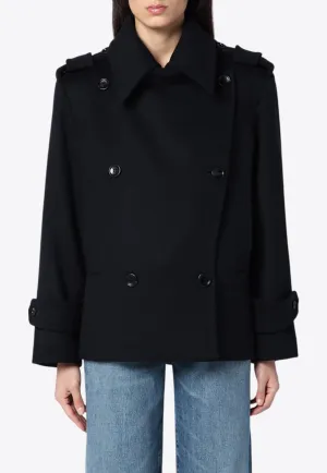 Laveno Double-Breasted Wool Coat