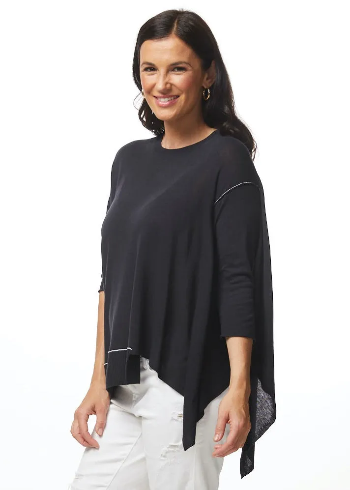 LD & Co - Asymmetric Top - Ink - LC5562