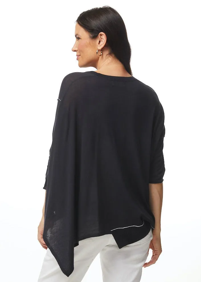 LD & Co - Asymmetric Top - Ink - LC5562
