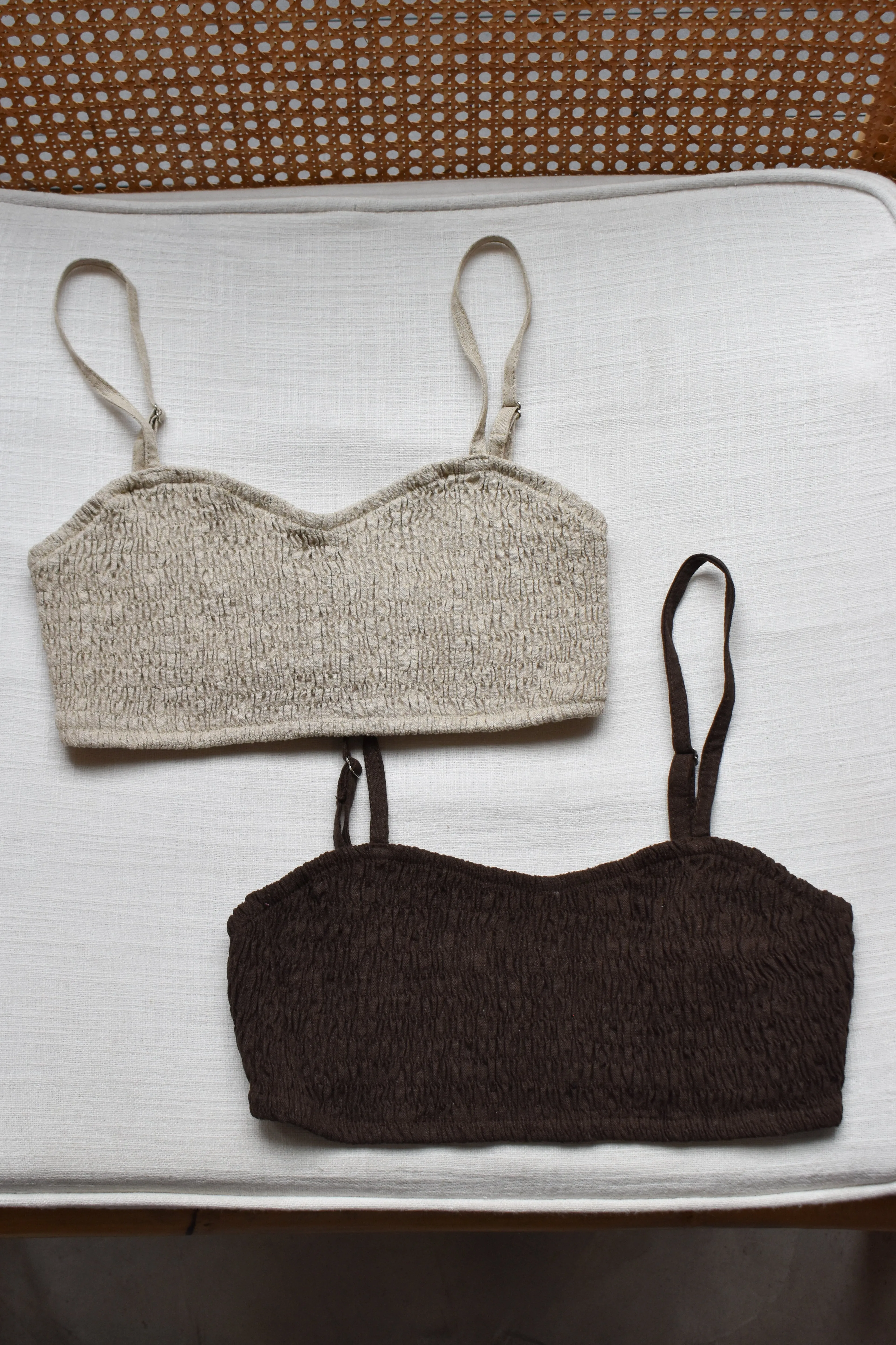 Linen Bra Top