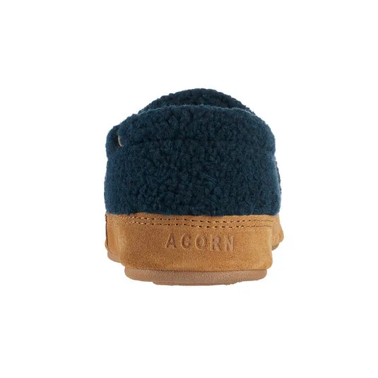Men's Acorn Moc Slipper with Cloud Cushion Comfort - Blue Spruce