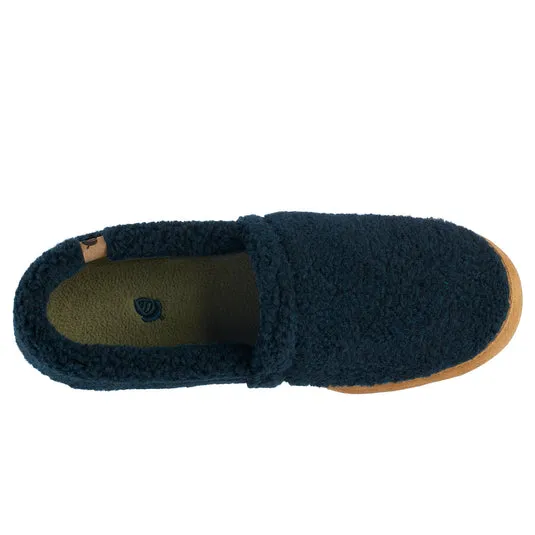 Men's Acorn Moc Slipper with Cloud Cushion Comfort - Blue Spruce