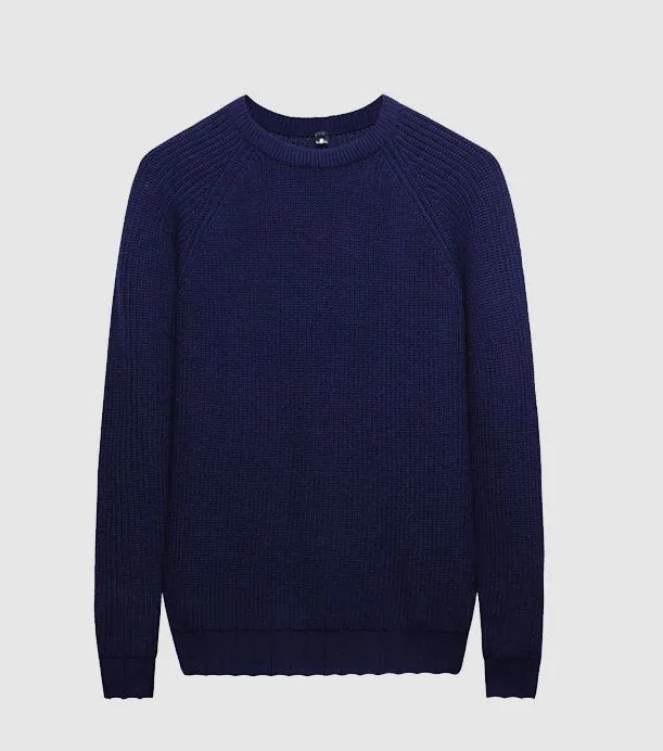 Men's Autumn Casual Slim Fit Thin Knitted Pullover