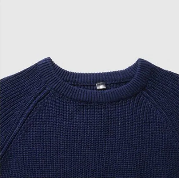 Men's Autumn Casual Slim Fit Thin Knitted Pullover
