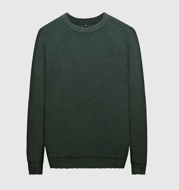 Men's Autumn Casual Slim Fit Thin Knitted Pullover