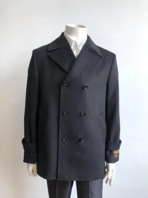 Mens Big and Tall Peacoat - Big and Tall Overcoats - Wool Peacoat
