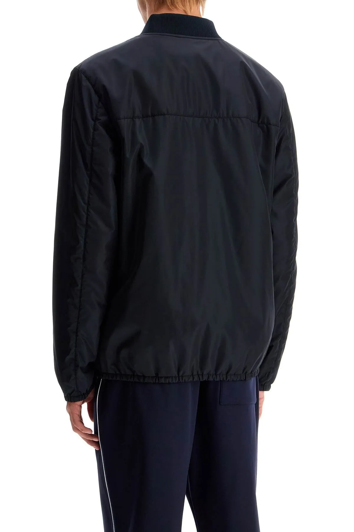 nylon bomber jacket 5V3CIO556FN NAVY