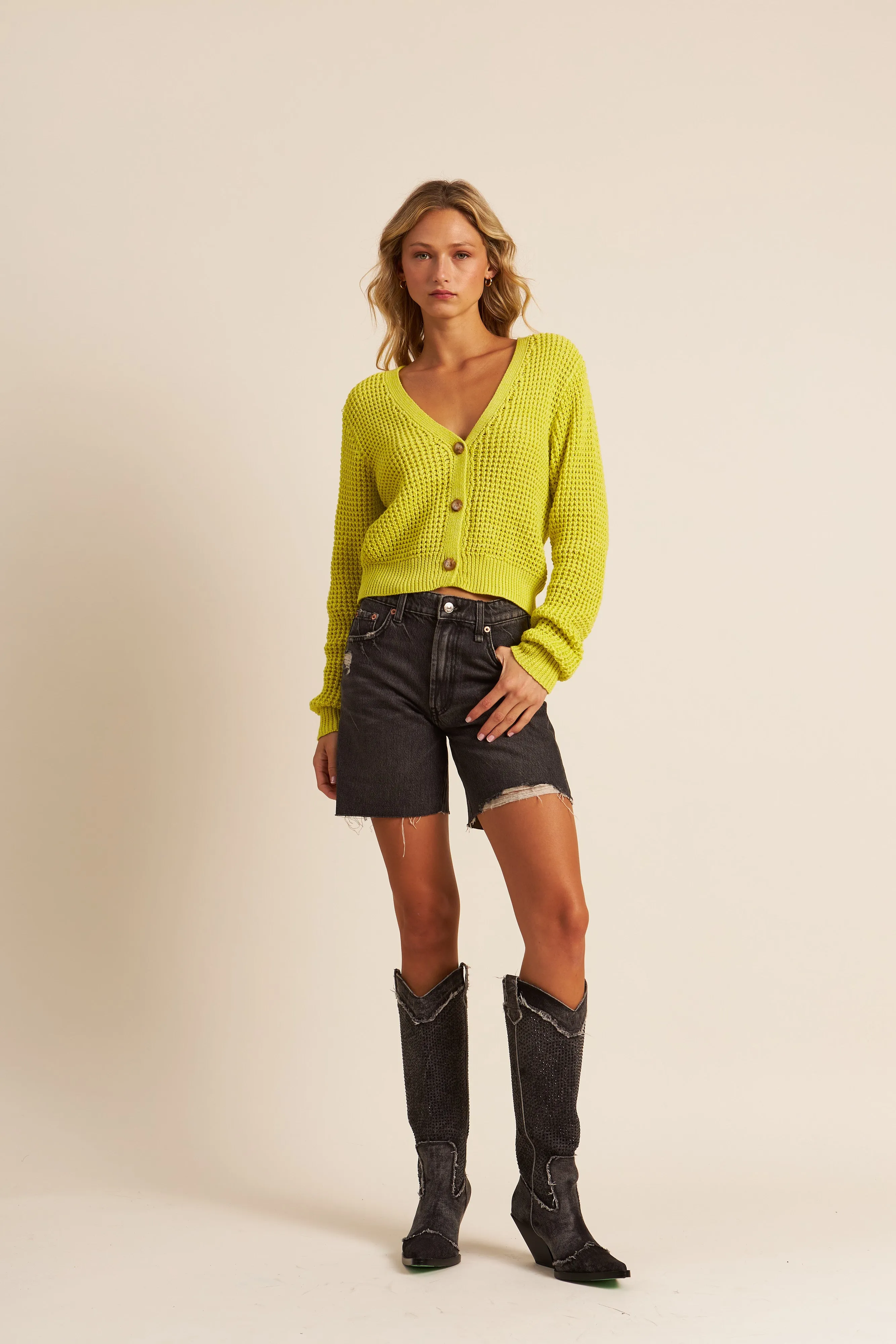 Ollie Cardigan - Citronella