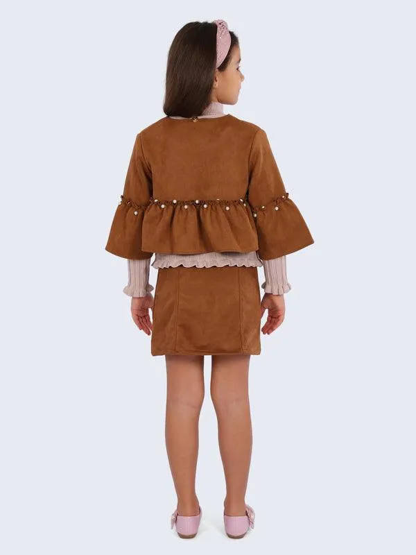 One Friday Brown Pearl Cape