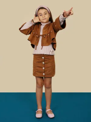 One Friday Brown Pearl Cape