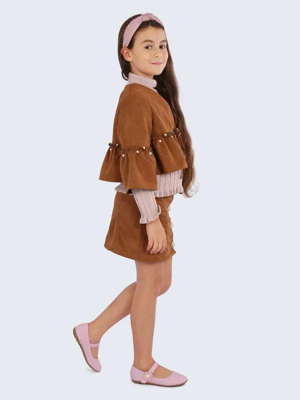 One Friday Brown Pearl Cape
