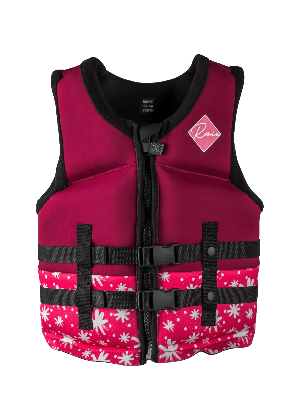 RONIX Youth Laguna CGA Wake Vest Plum