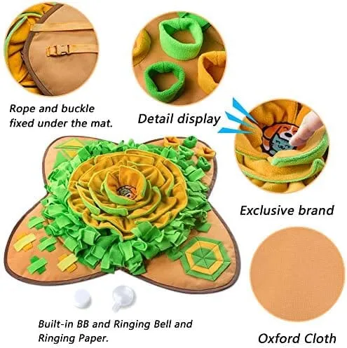 Snuffle Mat Pet Dog Feeding Mat Durable Interactive Dog Puzzle Toys